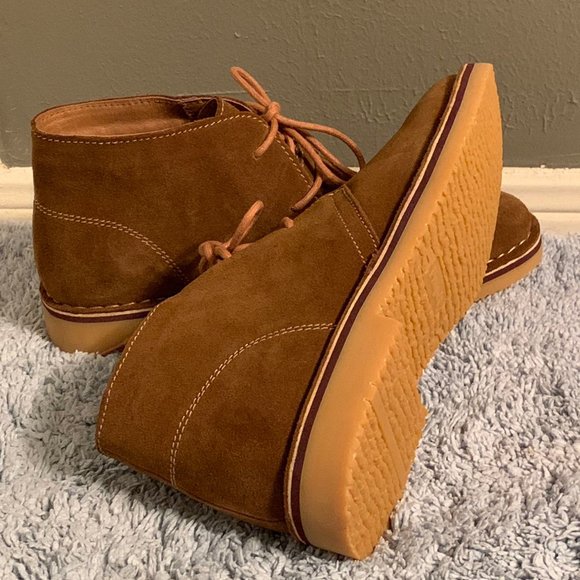 Propét Men\'s Findley Chukka Boot Tan Desert Sand Suede 8.5 W(E) main image 11